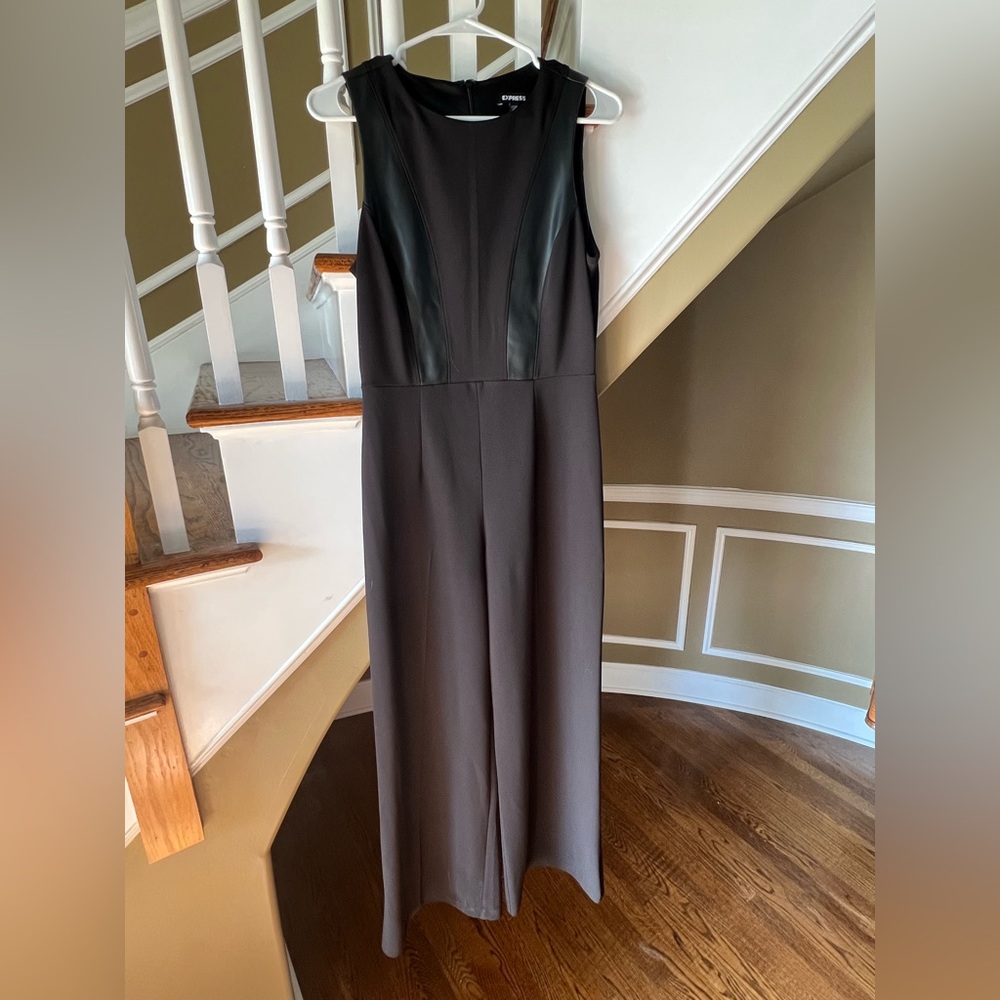 Express black pant suit